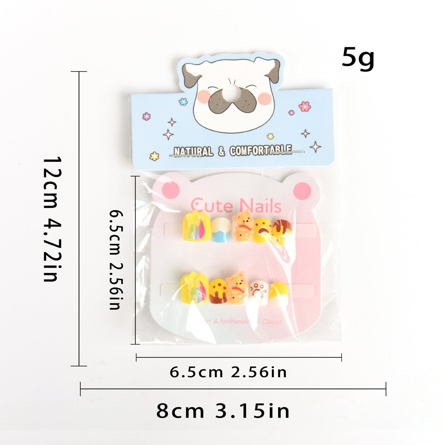 Children's Press on Nails Removable Art