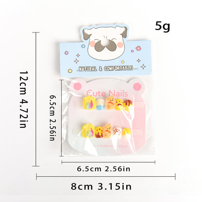 Children's Press on Nails Removable Art