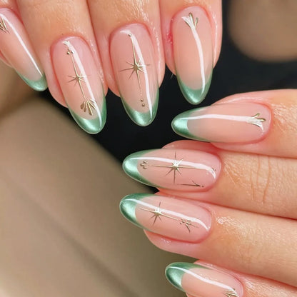 24Pcs 3D Ripple Design Press on Nails - Multiple Designs