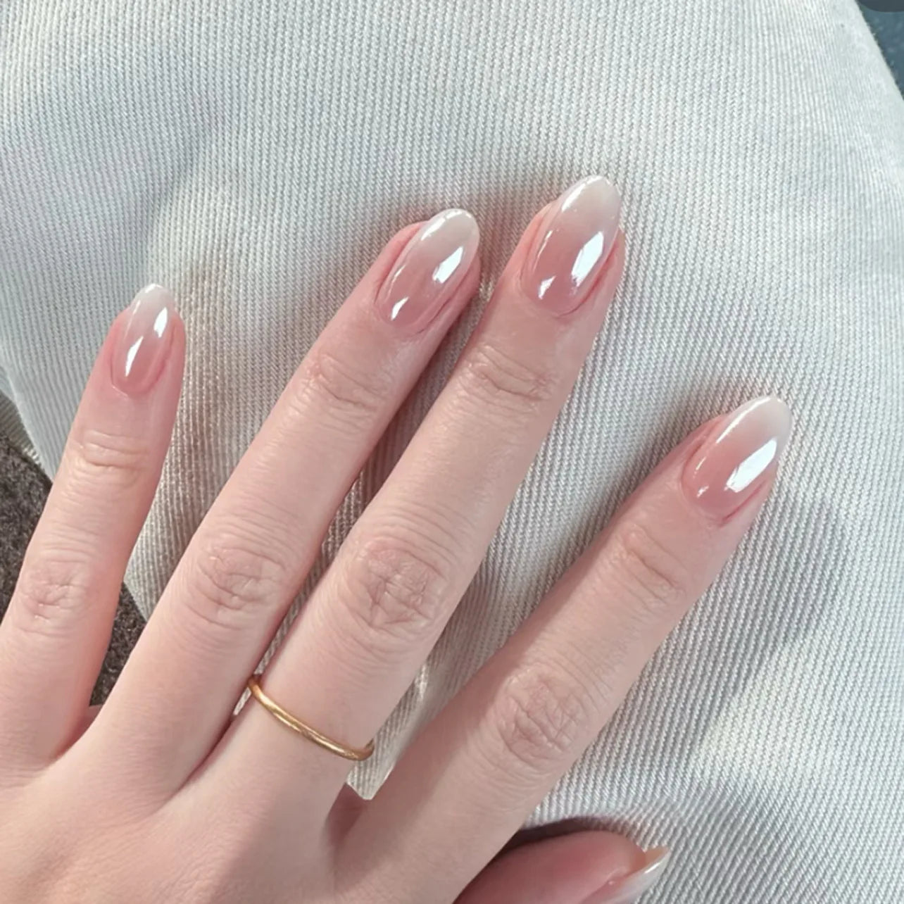 24pcs Almond Press on Nails - Multiple Colours