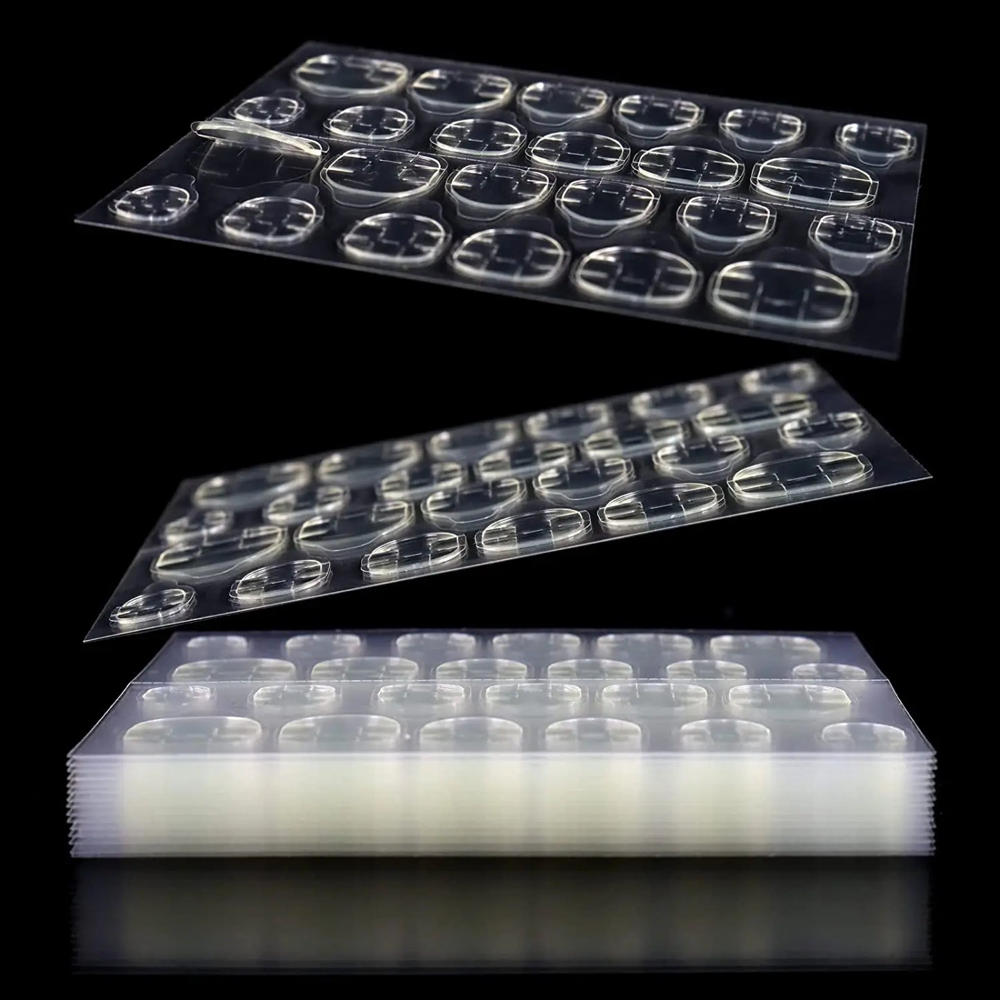 240pcs Double Sided Gel Waterproof Adhesive