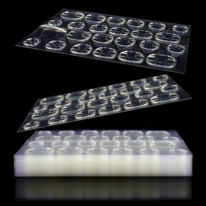 240pcs Double Sided Gel Waterproof Adhesive