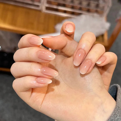 24pcs Almond Press on Nails - Multiple Colours