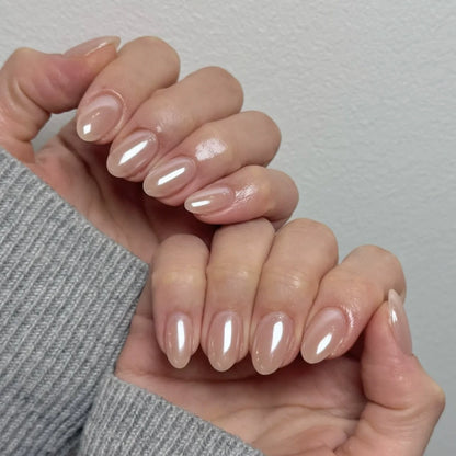 24pcs Almond Press on Nails - Multiple Colours