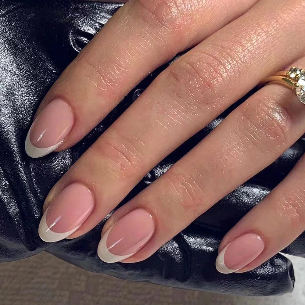 24pcs Almond Press on Nails - Multiple Colours
