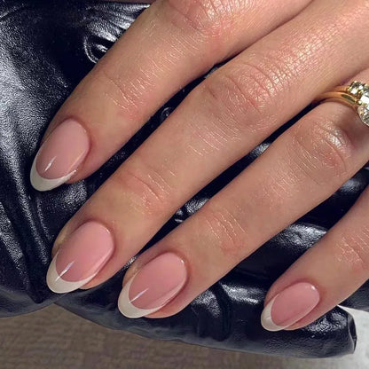 24pcs Almond Press on Nails - Multiple Colours