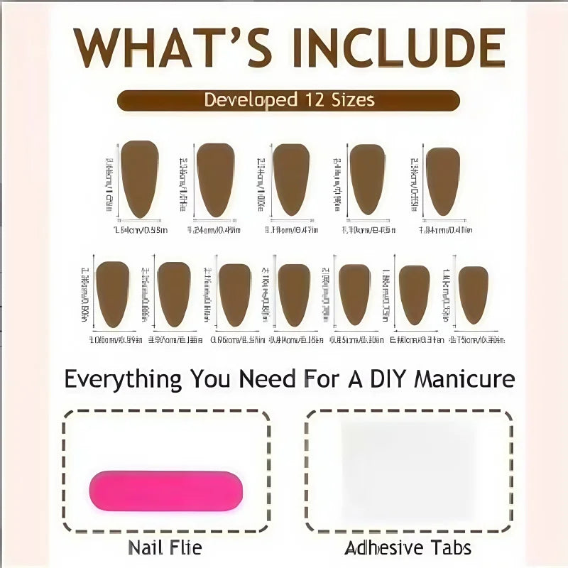 Press on Nails Multiple Designs Perfect as Gifts for Girls and Friends