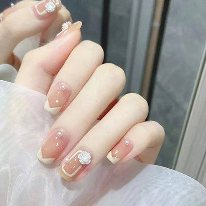 24Pcs Glitter Diamond Art Press on Nails - Multiple Designs