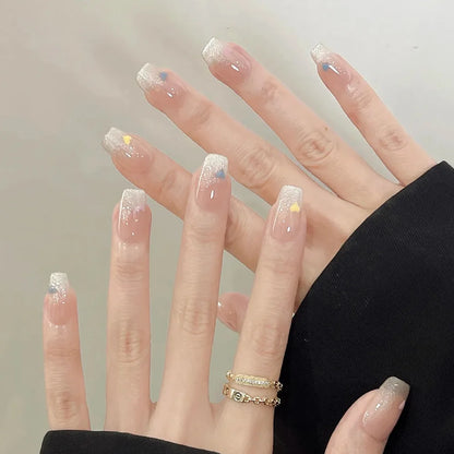 24Pcs Glitter Diamond Art Press on Nails - Multiple Designs
