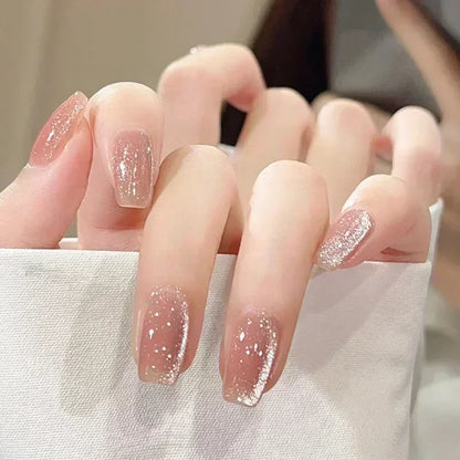 24Pcs Glitter Diamond Art Press on Nails - Multiple Designs