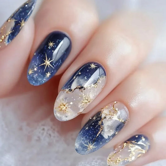 24Pcs 3D Ripple Design Press on Nails - Multiple Designs