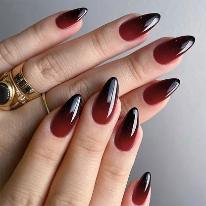 24pcs Almond Press on Nails - Multiple Colours