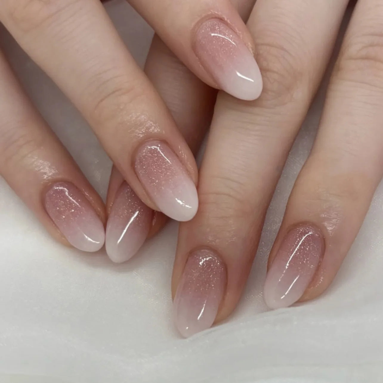 24pcs Almond Press on Nails - Multiple Colours