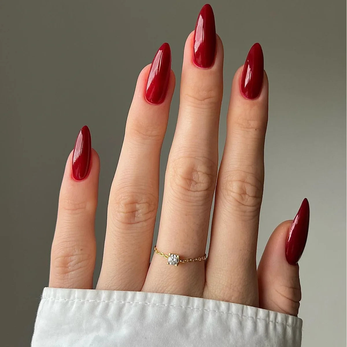 24Pcs Mid-Length Almond Press on Nails - Multiple Colours