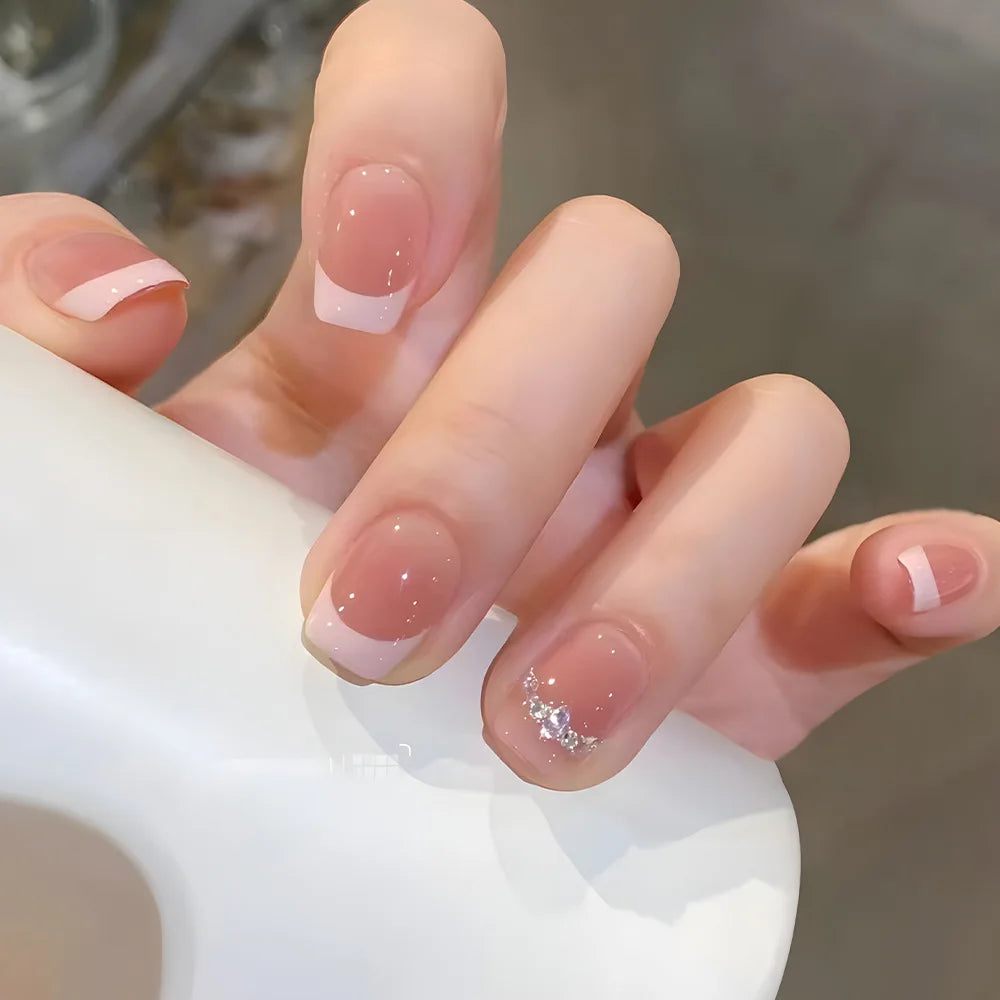 24Pcs Glitter Diamond Art Press on Nails - Multiple Designs
