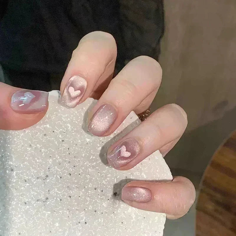 24Pcs Glitter Diamond Art Press on Nails - Multiple Designs