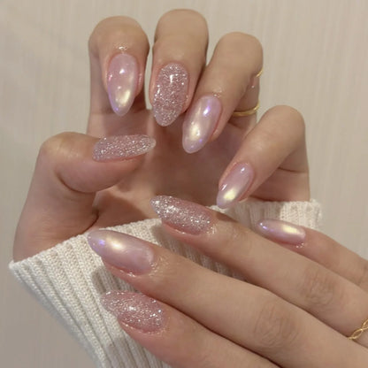 24Pcs Glitter Diamond Art Press on Nails - Multiple Designs