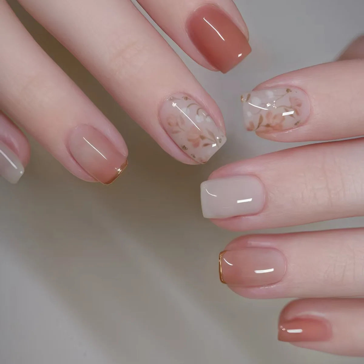 24Pcs Glitter Diamond Art Press on Nails - Multiple Designs