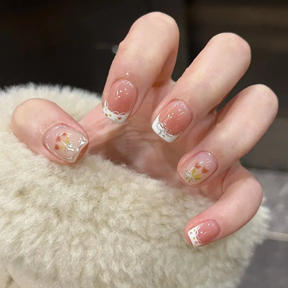 24Pcs Glitter Diamond Art Press on Nails - Multiple Designs