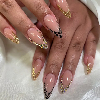 24pcs Floral & Coral Almond Press on Nails - Multiple Designs
